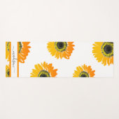 ビューティフル・ヒマ葉ラー・パーソナライズされたネームヨガ  ヨガマット (正面(横))