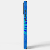 ビューティブル王室のブルーマンダラアートプリント Case-Mate iPhoneケース (裏面 / 左)