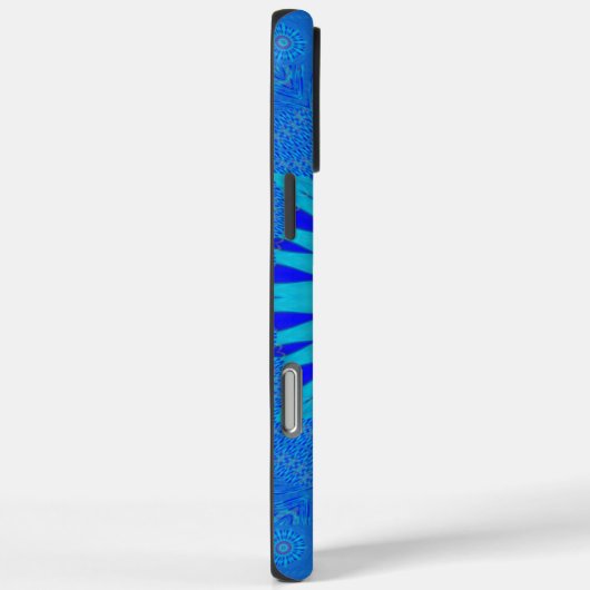 ビューティブル王室のブルーマンダラアートプリント Case-Mate iPhoneケース (裏面 / 右)