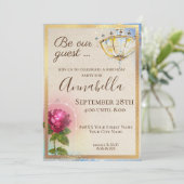 ビューティー アンド ザ ビースト エンチャンテッド フェアリー テイル パーティー イン 招待状 (スタンド正面)