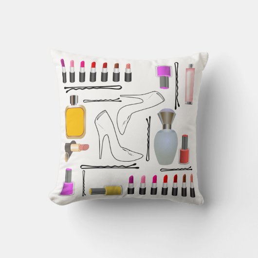 ビューティー・クイーンの枕 クッション (正面)