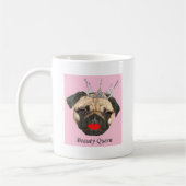 ビューティー・クイーンの陶磁器のコーヒー・マグ コーヒーマグカップ (左)