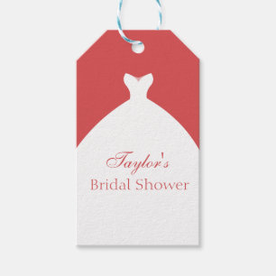 ビューティ結婚ズガウンカスタム ギフトタグ