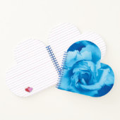 ビューテモダンィブルブルーバラデザイン ノートブック (内部)