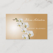 ビューテ素晴らしィフルパーフェクトオーキッド 名刺 (正面)