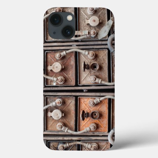 ビュートの廃鉱山にある産業機器 Case-Mate iPhoneケース (裏面)