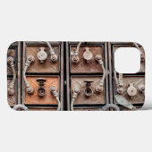 ビュートの廃鉱山にある産業機器 Case-Mate iPhoneケース (裏面 (横))