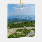 ビューバーハーバーカディラックマウンテン セラミックオーナメント (右)