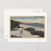 ビュービーチ、サンバザース歩く ポストカード (正面/裏面)