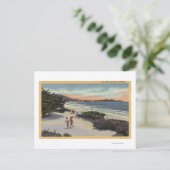 ビュービーチ、サンバザース歩く ポストカード (スタンド正面)