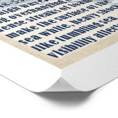 ビューフォートのスケール ポスター (角)