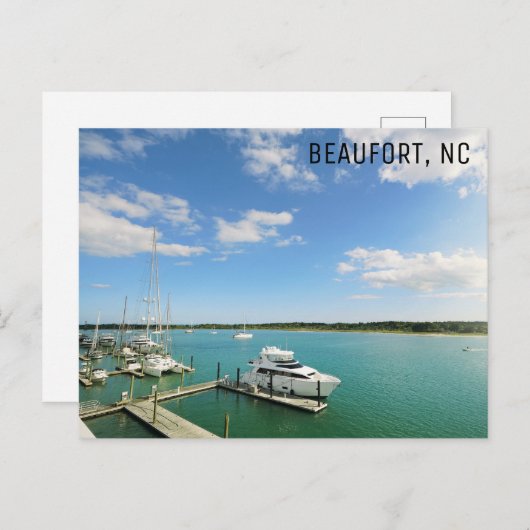 ビューフォートノースカロライナ旅行写真 ポストカード (正面/裏面)
