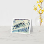 ビューフォート風力階級 カード (黄色い花)