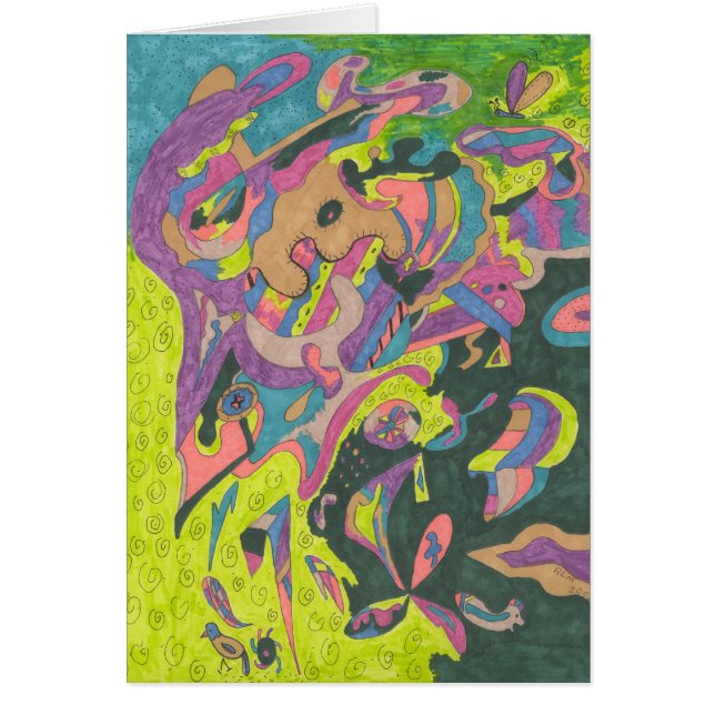 ビューホールド、オリジナル抽象芸術 (正面)