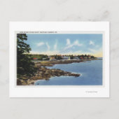 ビューポイントに沿って海、ホームズバイザシー ポストカード (正面)
