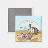 ビューポイントライトハウス マグネット (正面/裏面)