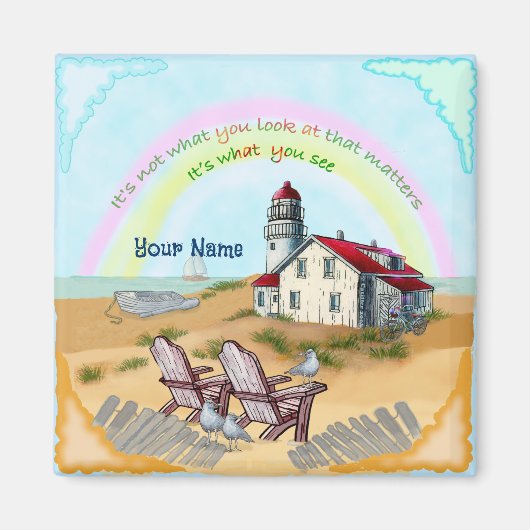 ビューポイントライトハウス マグネット (正面)