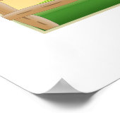 ビュー付きフェンス ポスター (角)