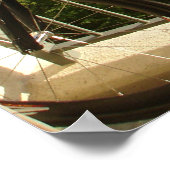 ビュー付き自転車 ポスター (角)