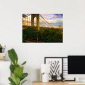 ビュー南 – マンハッタンから西 ポスター (ホームオフィス)