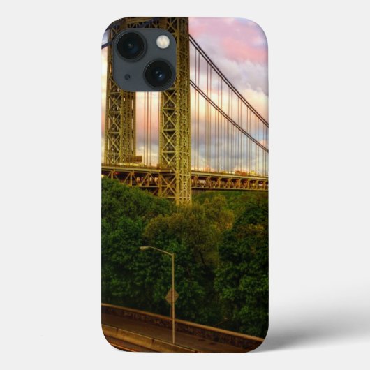 ビュー南 – マンハッタンから西 Case-Mate iPhoneケース (裏面)