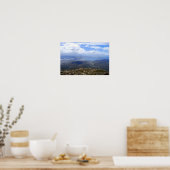 ビュー山ウェリントン、タスマニア、プリント ポスター (キッチン)