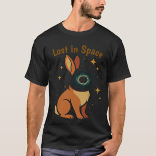 ビヨンドザスターズバニー – 抽象芸術宇宙デザイン Tシャツ