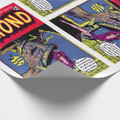 ビヨンドモンスターハンド&レディーホラーヴィンテージ漫画 ラッピングペーパー (角)