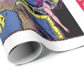 ビヨンドモンスターハンド&レディーホラーヴィンテージ漫画 ラッピングペーパー (ロールコーナー)