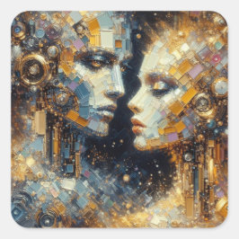 ビヨンド感じズ – 未来派シリーズ美術コレクション スクエアシール