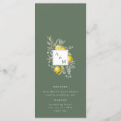 ビライタリアンス結婚メニュー メニュー (裏面)