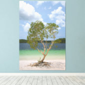 ビラボンツリー40x60 キャンバスプリント (インサイチュ (ウッドフロア))