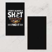 ビラーおもしろいド引用文エイトボールショット 名刺 (正面/裏面)