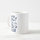 ビラーショットの呼び出し元になりたいレトロゲームデイByseb コーヒーマグカップ (正面左)