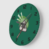 ビラード ラージ壁時計 (傾斜)