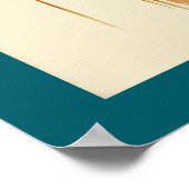 ビラ地中海のヴィンテージ ポスター (角)