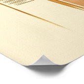 ビラ地中海のヴィンテージ ポスター (角)