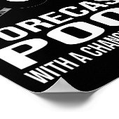 ビリおもしろいヤード週末予測 ポスター (角)