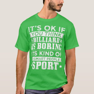 ビリおもしろいヤード頭が切れる人 Tシャツ