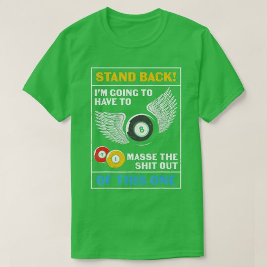 ビリおもしろいヤード1 Tシャツ (デザイン正面)