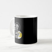 ビリおもしろいヤードAIM SHOT SWEAR コーヒーマグカップ (正面左)