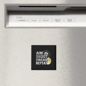 ビリおもしろいヤードAIM SHOT SWEAR マグネット (インサイチュ (食洗機))
