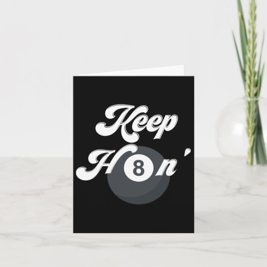 ビリおもしろいー保ヤードHATING 8 LlプールプレーヤーSnook カード (正面)