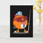 ビリカッコいいヤード9球 カード (黄色い花)