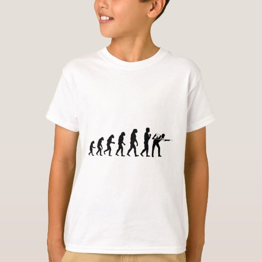 ビリクールヤードEvolutionおもしろい Cue Ll Stick Player Tシャツ (正面)