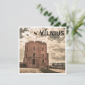 ビリニュスのゲディミナスタワー (スタンド正面)