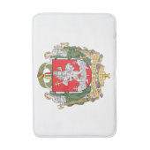 ビリニュスのコート、リトアニアのバスルーム バスマット (正面縦)