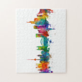 ビリニュスリトアニアスカイライン ジグソーパズル (縦)