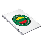 ビリニュスリトアニア ノートブック (右側)