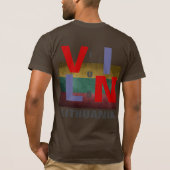 ビリニュスリトアニア Tシャツ (裏面)
